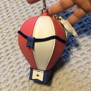 Kate Spade Hot Air Balloon Keychain
